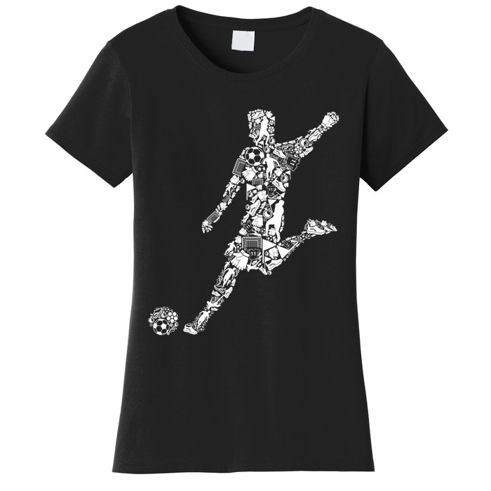 Soccer Player Boys Kids Youth Men TShirt Women's T-Shirt