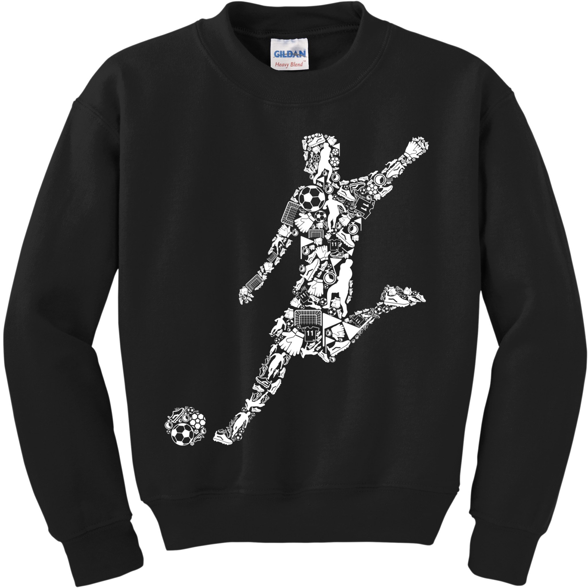 Soccer Player Boys Kids Youth Men TShirt Kids Sweatshirt