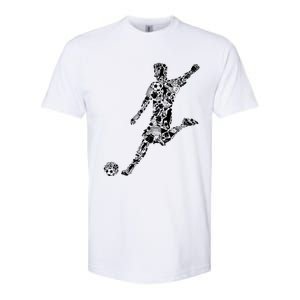 Soccer Player Boys Kids Youth Men TShirt Softstyle CVC T-Shirt