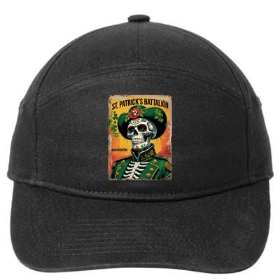 St Patrick's Battalion San Patricios Irish Mexican 7-Panel Snapback Hat