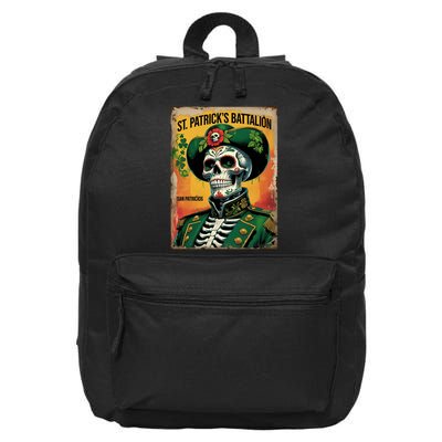 St Patrick's Battalion San Patricios Irish Mexican 16 in Basic Backpack