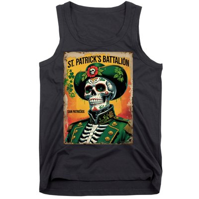 St Patrick's Battalion San Patricios Irish Mexican Tank Top