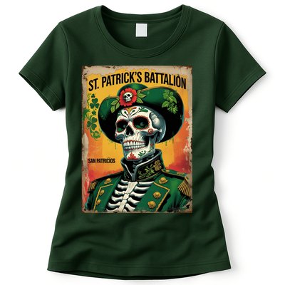 St Patrick's Battalion San Patricios Irish Mexican Womens T-Shirt