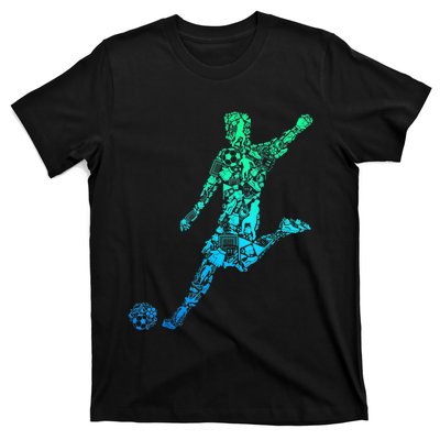 Soccer Player Boys Kids Youth Men TShirt T-Shirt