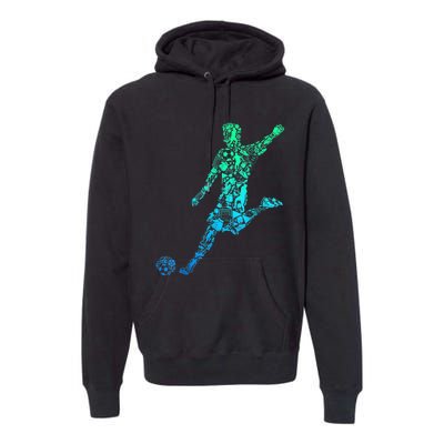 Soccer Player Boys Kids Youth Men TShirt Premium Hoodie