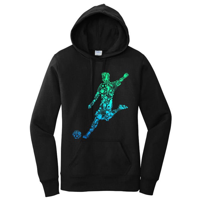 Soccer Player Boys Kids Youth Men TShirt Women's Pullover Hoodie