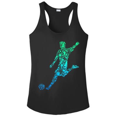 Soccer Player Boys Kids Youth Men TShirt Ladies PosiCharge Competitor Racerback Tank