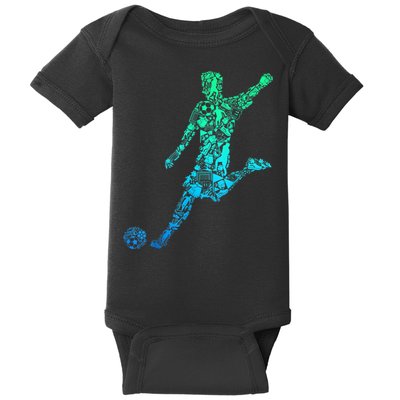 Soccer Player Boys Kids Youth Men TShirt Baby Bodysuit