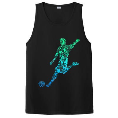 Soccer Player Boys Kids Youth Men TShirt PosiCharge Competitor Tank