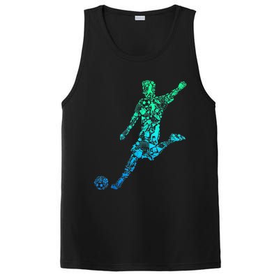 Soccer Player Boys Kids Youth Men TShirt PosiCharge Competitor Tank