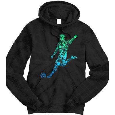 Soccer Player Boys Kids Youth Men TShirt Tie Dye Hoodie