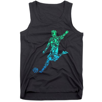 Soccer Player Boys Kids Youth Men TShirt Tank Top