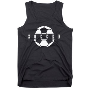 Soccer Player Ball Tank Top