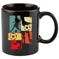Soccer Player Boy 11oz C Handle Ceramic Mug