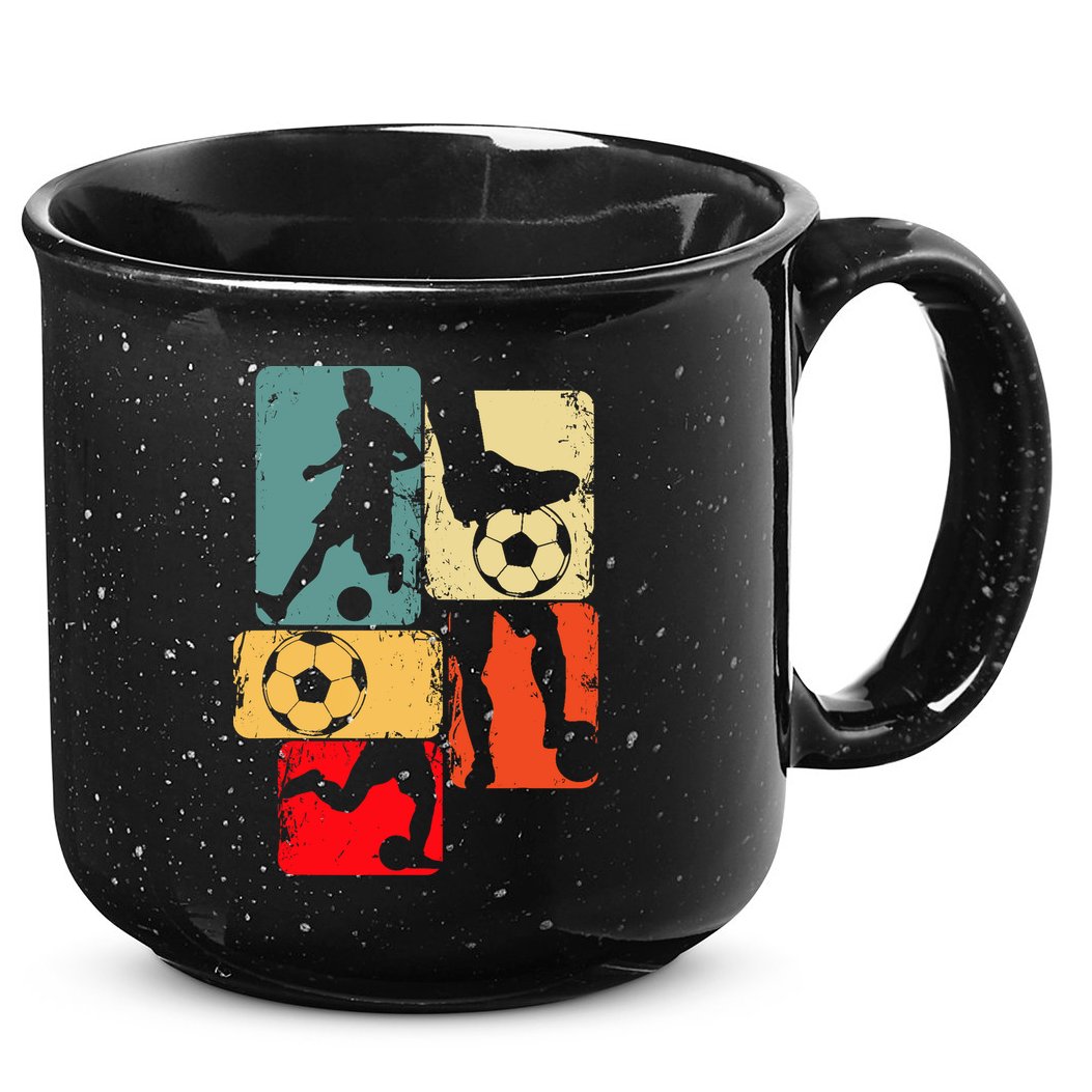 Soccer Player Boy 15oz Campfire Ceramic Mug