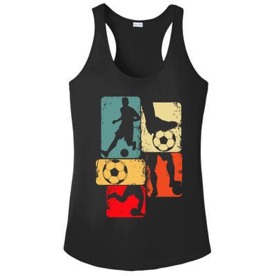 Soccer Player Boy Ladies PosiCharge Competitor Racerback Tank