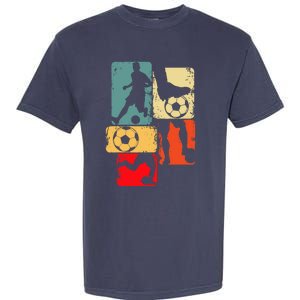 Soccer Player Boy Garment-Dyed Heavyweight T-Shirt