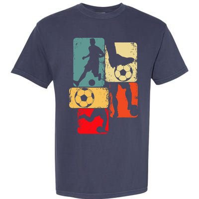 Soccer Player Boy Garment-Dyed Heavyweight T-Shirt