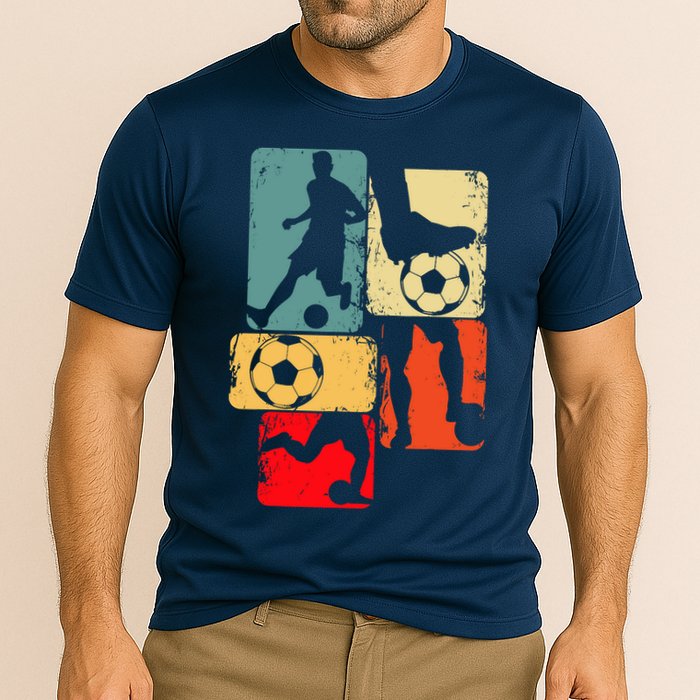 Soccer Player Boy Cooling Performance Crew T-Shirt