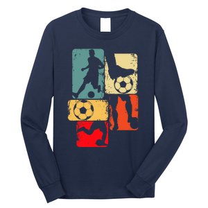 Soccer Player Boy Long Sleeve Shirt