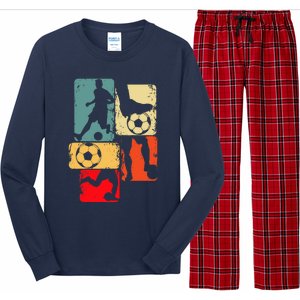 Soccer Player Boy Long Sleeve Pajama Set