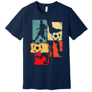 Soccer Player Boy Premium T-Shirt