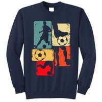 Soccer Player Boy Tall Sweatshirt