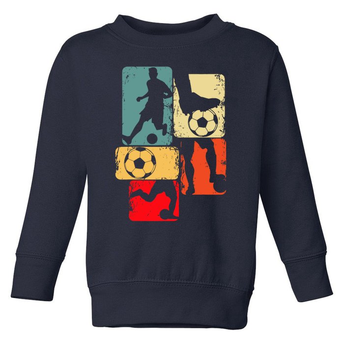 Soccer Player Boy Toddler Sweatshirt