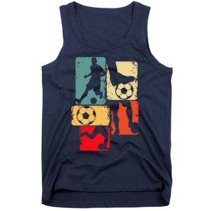 Soccer Player Boy Tank Top