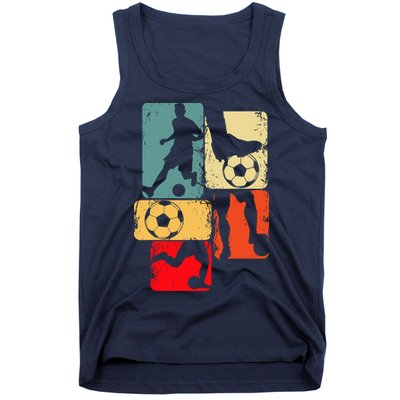 Soccer Player Boy Tank Top
