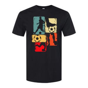 Soccer Player Boy Softstyle CVC T-Shirt