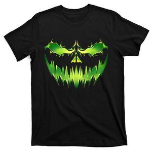 Scary Pumpkin Costume Funny Halloween T-Shirt