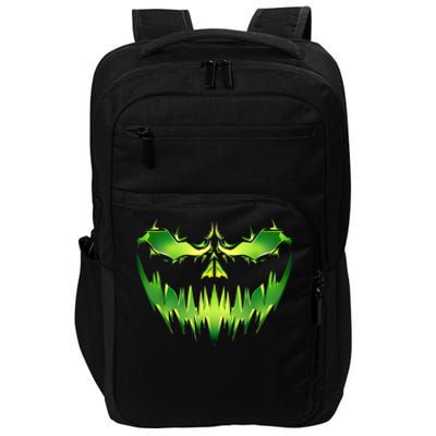 Scary Pumpkin Costume Funny Halloween Impact Tech Backpack