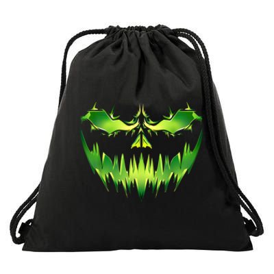 Scary Pumpkin Costume Funny Halloween Drawstring Bag