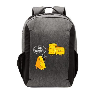 Say People Cheese Lover Food Dairy Milk Gouda Cheddar Brie Vector Backpack