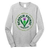 Scotch Picnic Clear Backgound Long Sleeve Shirt