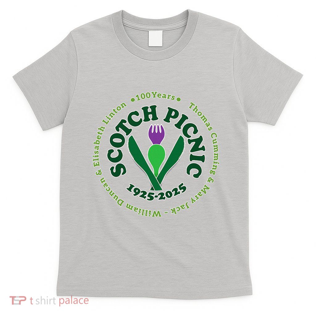 Scotch Picnic Clear Backgound T-Shirt