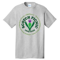 Scotch Picnic Clear Backgound Tall T-Shirt