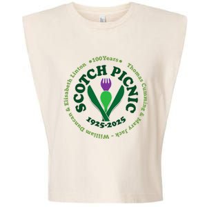 Scotch Picnic Clear Backgound Garment-Dyed Women's Muscle Tee