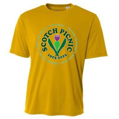 Scotch Picnic Clear Backgound Cooling Performance Crew T-Shirt