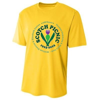 Scotch Picnic Clear Backgound Performance Sprint T-Shirt