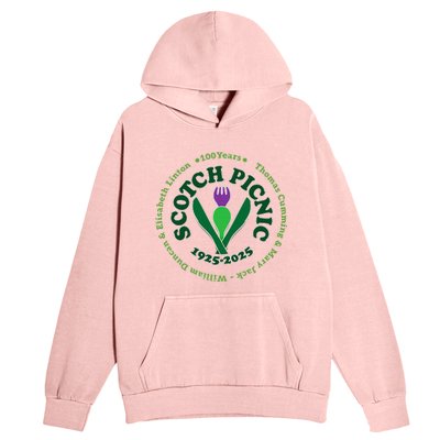 Scotch Picnic Clear Backgound Urban Pullover Hoodie