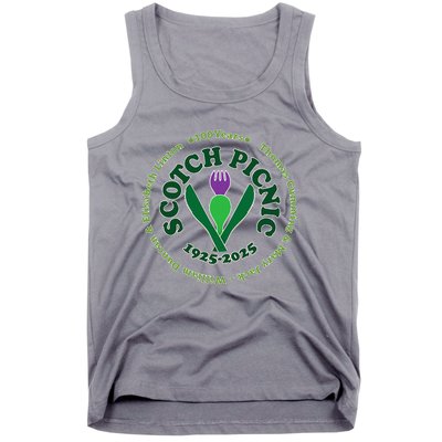 Scotch Picnic Clear Backgound Tank Top