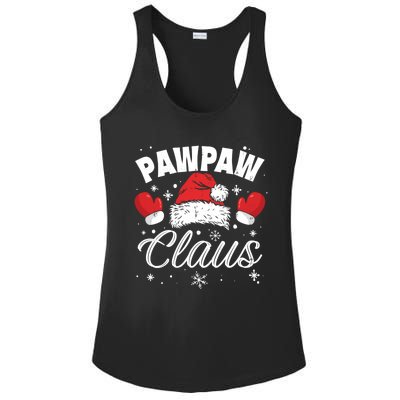 Santa Pawpaw Claus Xmas Family Matching Pajamas Team Santa Cool Gift Ladies PosiCharge Competitor Racerback Tank