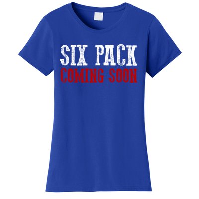 Six Pack Coming Soon Gift Women's T-Shirt