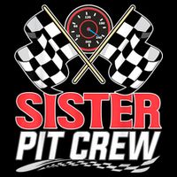 Sister Pit Crew Race Car Birthday Party Racing Family 16 in Basic Backpack
