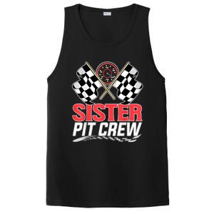 Sister Pit Crew Race Car Birthday Party Racing Family PosiCharge Competitor Tank