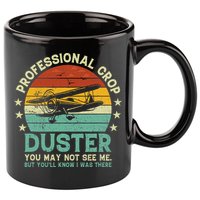 Sarcastic Professional Crop Duster Funny Adult 11oz C Handle Ceramic Mug