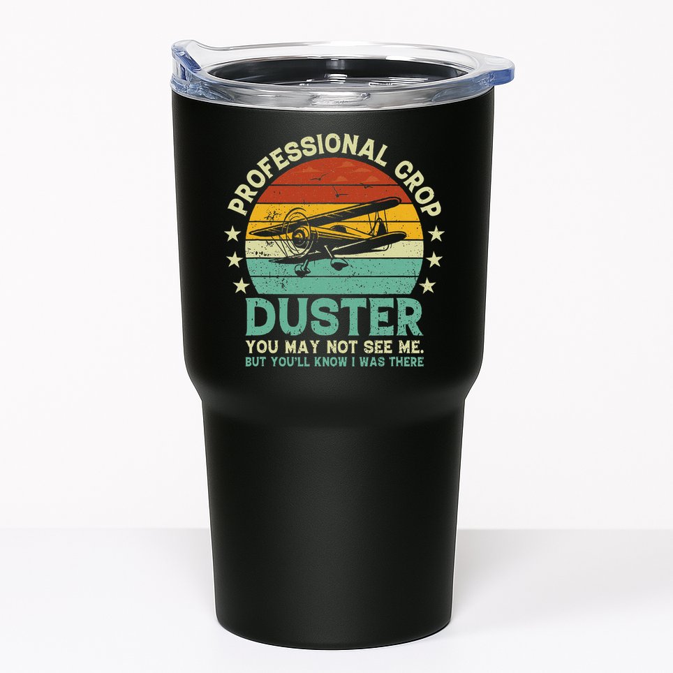 Sarcastic Professional Crop Duster Funny Adult Tumbler
