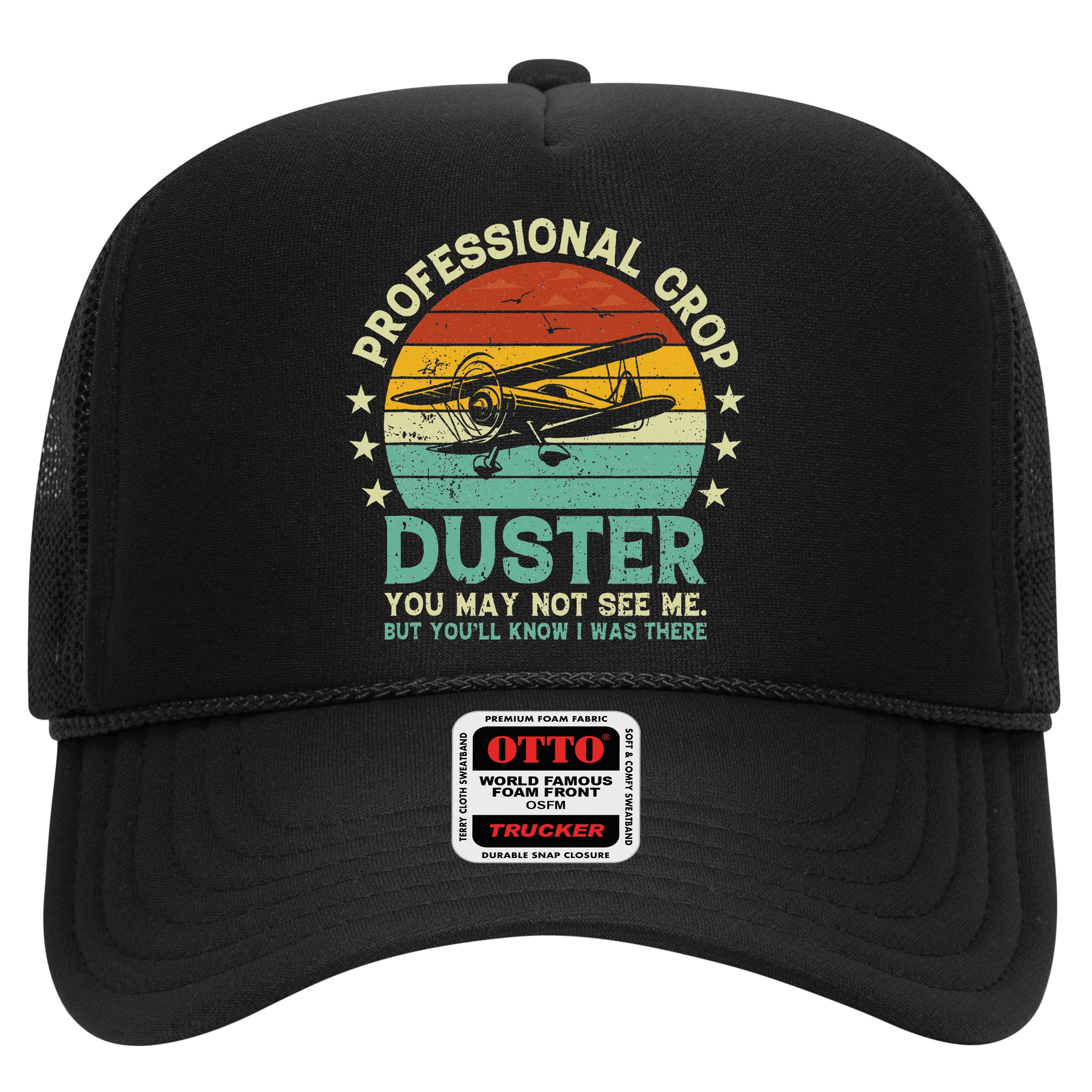 Sarcastic Professional Crop Duster Funny Adult Hat